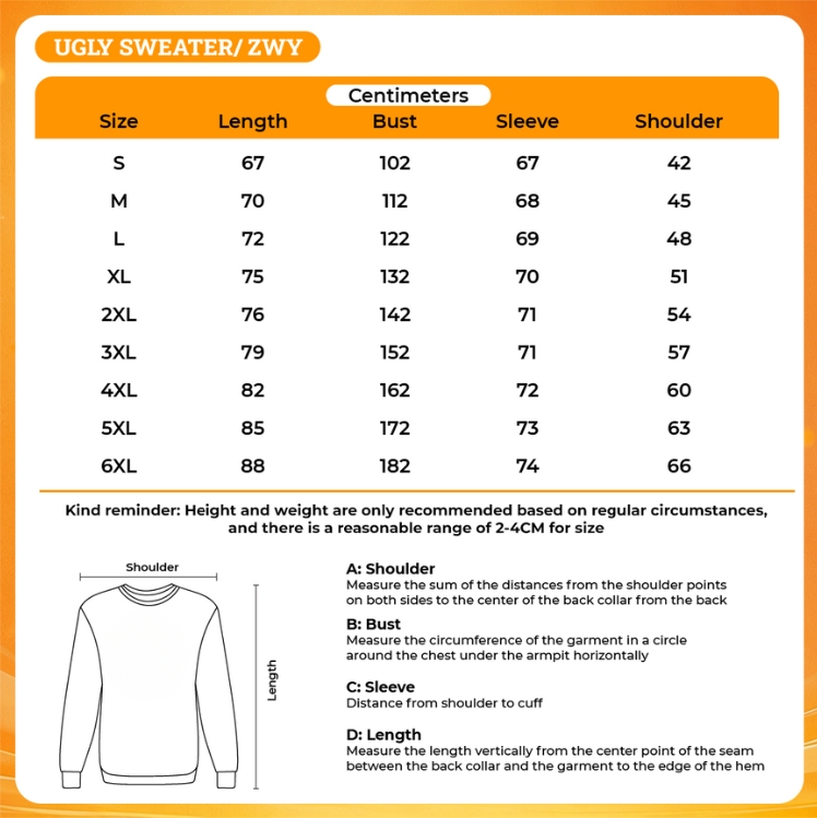 3D UGLY SWEATER - Initial D Store